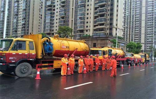 西充市政管道清淤